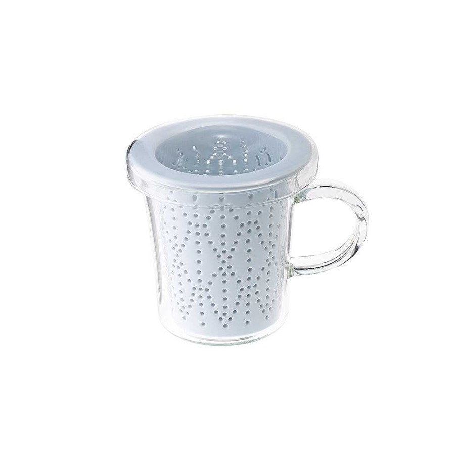 Tee Loveramics | Loveramics Weave Becher Mit Porzellan-Teesieb Indigo