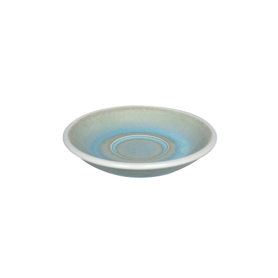 Kaffee Loveramics | Loveramics Reactive Glaze Potters Espresso-Untertasse (Eisblau) 11,5 Cm