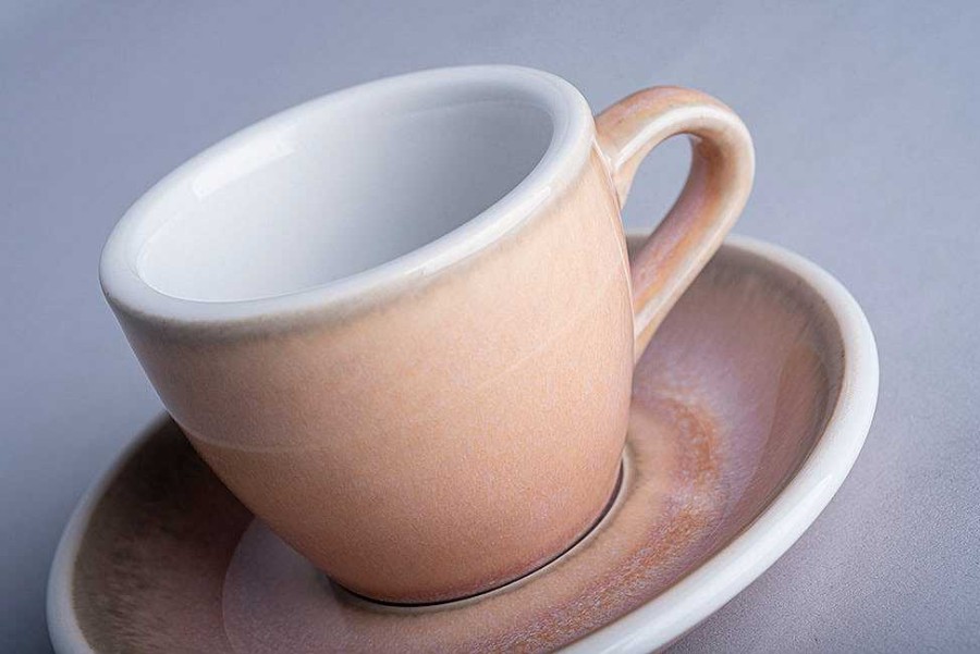 Kaffee Loveramics | Loveramics Reactive Glaze Potters Espressotasse (Rose) 80 Ml