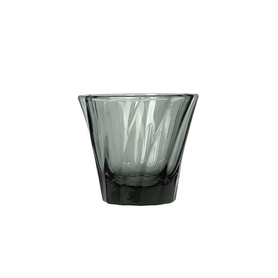 Kaffee Loveramics | Loveramics Urban Glass Twisted Espressoglas 70 Ml (Schwarz)