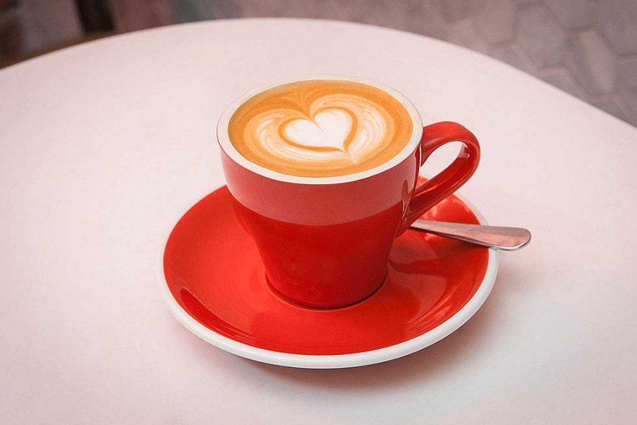 Kaffee Loveramics | Loveramics Tulip Cappuccinotasse (Rot) 180Ml