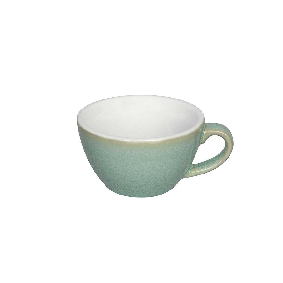 Kaffee Loveramics | Loveramics Reactive Glaze Potters Flache Weise Kaffeetasse (Basilikum) 150 Ml