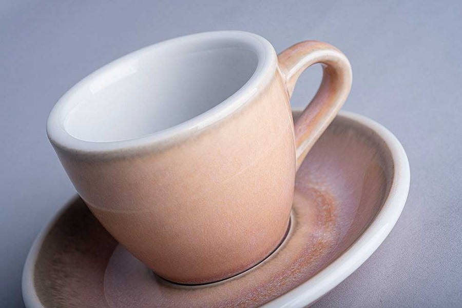 Kaffee Loveramics | Loveramics Reactive Glaze Potters Espresso-Untertasse (Rose) 11,5 Cm